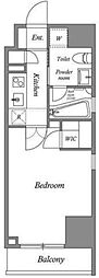 エスタート新宿 1Kの間取図画像
