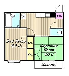 アスカコート相模原 4階/405