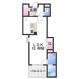 間取図画像 ワンルーム