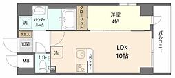 YokohamaShigyoBldg. 1LDKの間取図画像