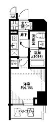 プレール・ドゥーク笹塚2 1Kの間取図画像