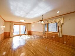 JR中央線 国立駅 徒歩10分の賃貸一戸建て 4LDKのリビング/ダイニング