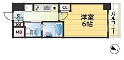 エステムプラザ神戸西4インフィニティ 1Kの間取図画像