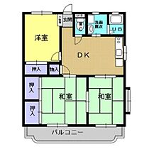 メゾンドール城西 202 ｜ 鹿児島県鹿児島市城西２丁目（賃貸マンション3DK・2階・64.80㎡） その2