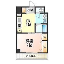 クリエイト彩  ｜ 大阪府堺市堺区北庄町２丁（賃貸マンション1DK・8階・26.00㎡） その2