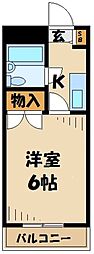 間取図画像 1K