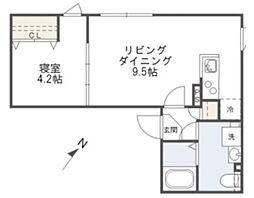 ＧＲＡＮＰＡＳＥＯ三軒茶屋 3階1LDKの間取り