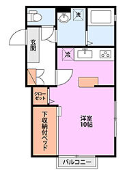 間取図画像 ワンルーム