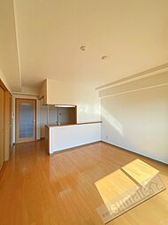 JR和歌山線 岩出駅 4kmの賃貸マンション 3階2LDKのリビング/ダイニング