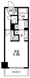 レジディア荻窪 ワンルームの間取図画像