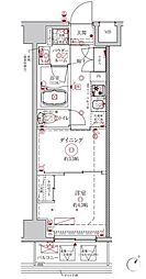 クレイシアIDZ川崎ザ・テラス 2Kの間取図画像