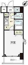 トーシンフェニックス日本橋イースト 1Kの間取図画像