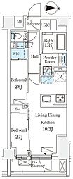 ARKMARK新宿西落合 2LDKの間取図画像