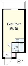 パレ・ドール本郷 ワンルームの間取図画像