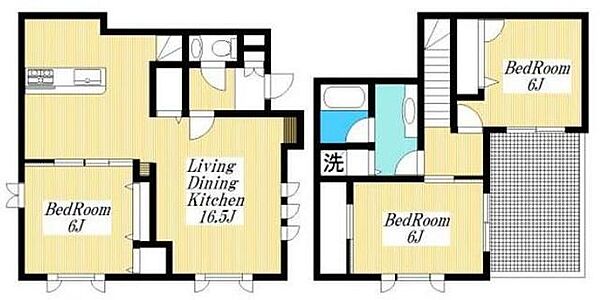 リンジュドゥプリム E2｜東京都稲城市平尾１丁目(賃貸テラスハウス3LDK・--・85.50㎡)の写真 その2