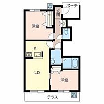 シャーメゾン　Ｐｌｕｓ 0103 ｜ 滋賀県栗東市下戸山1111-1（賃貸アパート2LDK・1階・53.68㎡） その2