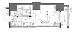 ZOOM椎名町 1Kの間取図画像