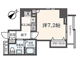 Antelope 1Kの間取図画像