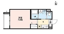 robot home 万町(ロボットホーム ヨロズチョウ) 1Kの間取図画像
