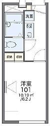レオパレスK・Sアグリ壱番館 1Kの間取図画像