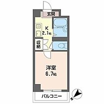 ラポート 0902 ｜ 兵庫県神戸市中央区相生町４丁目6-15（賃貸マンション1K・9階・22.50㎡） その2