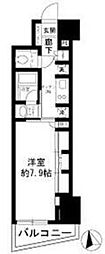 パークリュクス新宿御苑mono 1Kの間取図画像