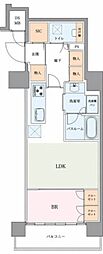 OPENRESIDENCIA高田馬場 1LDKの間取図画像