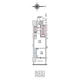 スプランディッドあびこ駅前 12階/-