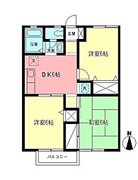 NYコーポD 2階/201