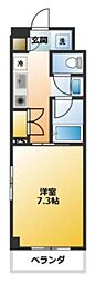 Cs 22 OHSAWA 1 3階1Kの間取り