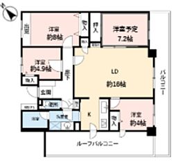 PLENDY市川大野 7階4LDKの間取り