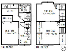 赤羽３丁目 3Kの間取り