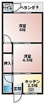 ブランラパンS  ｜ 和歌山県和歌山市今福2丁目3-10（賃貸マンション2K・3階・29.81㎡） その2