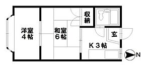 DAHEIM（ダーハイム） 202 ｜ 石川県野々市市本町５丁目6-7-1（賃貸アパート2K・2階・26.50㎡） その2