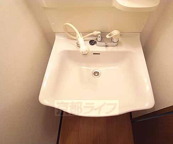 画像10:シャンプードレッサ付きの独立洗面台です。