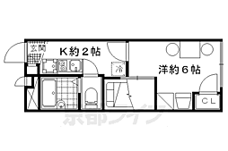 🉐敷金礼金0円！🉐京都地下鉄東西線 御陵駅 徒歩9分