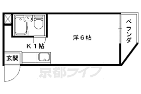 京都府京都市山科区大宅沢町（賃貸マンション1R・2階・14.58㎡） その2