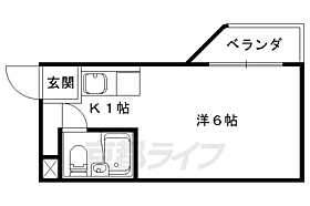 京都府京都市山科区大宅沢町（賃貸マンション1R・3階・14.58㎡） その2