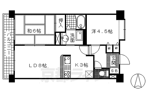 ホームズ】メゾン・パサージュ(京都市伏見区)の賃貸情報
