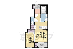 パラシオ久御山　Ａ棟 105 ｜ 京都府久世郡久御山町佐古内屋敷（賃貸アパート1LDK・1階・42.15㎡） その2