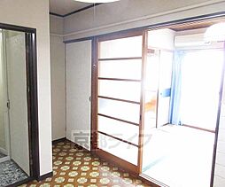 京都地下鉄東西線 東野駅 徒歩25分の賃貸マンション 1階2DKのリビング/ダイニング