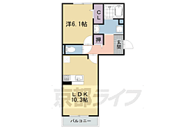 京都府京都市山科区西野野色町（賃貸アパート1LDK・3階・42.93㎡） その2