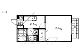 京都府京田辺市三山木谷垣内（賃貸アパート1K・1階・26.75㎡） その2