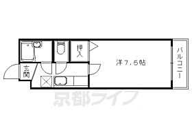 京都府京都市山科区大宅甲ノ辻町（賃貸マンション1K・1階・23.70㎡） その2