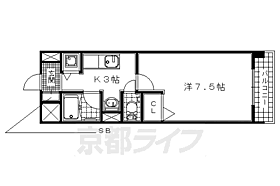 Ｓｏｌ・Ｅｓｔｕｄｉｏ 106 ｜ 京都府宇治市小倉町老ノ木（賃貸マンション1K・1階・24.94㎡） その2