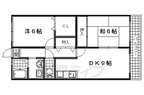 グリーンサム弐番館 2312 ｜ 京都府城陽市平川鍜治塚（賃貸マンション2LDK・3階・51.61㎡） その2