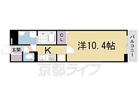 京都府京田辺市草内一ノ坪（賃貸アパート1K・2階・32.54㎡） その2