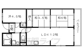 京都府京都市伏見区日野馬場出町（賃貸マンション3LDK・3階・61.00㎡） その2