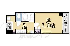 京都府京都市山科区四ノ宮垣ノ内町（賃貸マンション1K・3階・22.00㎡） その2