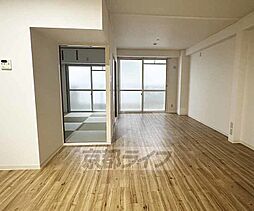 京都地下鉄東西線 椥辻駅 徒歩4分の賃貸マンション 1階1LDKのリビング/ダイニング